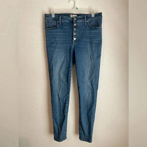 Madewell 9’’ Women’s denim jeans-mid rise skinny size 33T